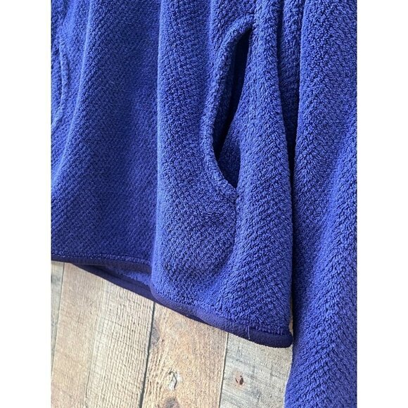 Patagonia Women’s Jacket 1/4 Snap-T Fleece Pullover Thermal Size Small Purple - Picture 8 of 12